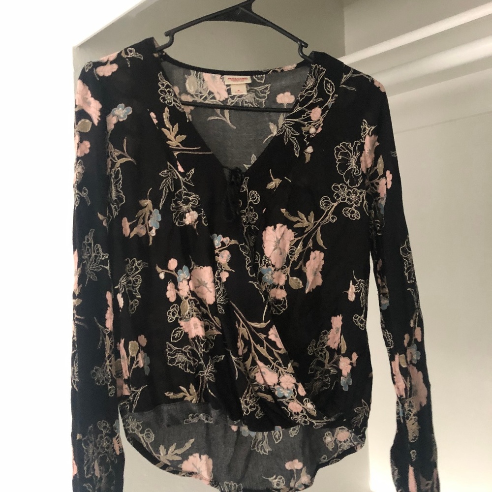 Mossimo peasant blouse